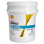 Rotella 550045128 T4 Huile diesel triple protection pour moteur diesel (seau CK-4 15W-40), 5 Gallons