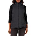 Amazon Essentials Women's Mid-Weight Puffer Vest, Black, XX-Large