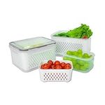 Fruit Vegetable Storage Containers 