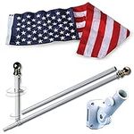 ALLIED FLAG American Flag and Pole 
