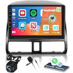 SIXTOP [8-Core 2+64G] Android Car Stereo for Honda CRV 2002-2006 with Carplay Android Auto 59 Theme 9 inch Screen Bluetooth 5.0 FM RDS Network Radio DSP 32EQ AI Voice GPS