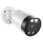 VEEZOOM 5MP PoE Camera, Full Color Night Vision IP Camera, AI Human and Motion Detection, Supports up to 256GB Micro SD, Wide Angle FOV of 103°, IP66 Security Camera Outdoor (US-HB)