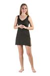 BLAZON Women's Cotton Slip (11010_BLZ_MRTNI_O_01_5XL_Martini Olive_XXXXX-Large)