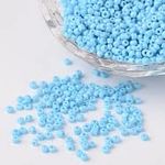 Handicraft Emporium Glass Seed Beads | Round | Light Sky Blue | 2mm | 50g