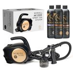 Norvell Sunless Kit - M1000 Mobile HVLP Spray Tan Airbrush Machine + 8 oz Tanning Solutions in Ultra Vivid 'Cosmo', Venetian and Dark + Norvell Training Program