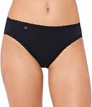 Sloggi Women's sloggi 24/7 Cotton Lace Tai C3P Boxer Briefs, BLACK, 40