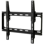 TV Wall Mount Bracket for Most 26-55 Inch Flat & Curved LCD, LED, Plasma TVs, Tilt Slim Wall Bracket Up to 50kg for VESA 400 x 400mm, Adjustable Tilting Support Brackets with Pull Cord Safety Locks