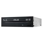 ASUS DRW-24D5MT DVD Super Multi DL Black Internal Optical Disc Drive (Black, Plate, Vertical/Horizontal, Office, DVD Super Multi DL, SATA)