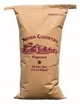 Amish Country Popcorn | 25 lb Bag | Medium White Popcorn Kernels | Old Fashioned, Non-GMO and Gluten Free (Medium White - 25 lb Bag)