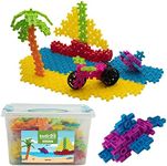 KADU DA Seaside Splash 226 Piece Set - STEM / STEAM Building + Construction Toy, for Open + Imaginative Play