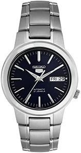 Seiko Men's SNKA05K Seiko 5 Automatic Blue Dial Stainless Steel Watch