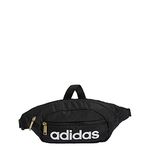 adidas Originals Unisex Core Waist Pack, Black/White/Gold, ONE Size