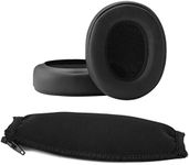 Geekria Earpad and Headband Cover Compatible With Skullcandy Crusher Wireless, Crusher Evo Wireless, Hesh 3 Ear Cushion + Headband Protector/Repair Parts/Easy DIY Installation No Tool Needed