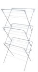 HH Home Hut Indoor Clothes Airer Drying Rack - 3 Tier Folding Laundry Maiden Rack, Dryer Rack, Clothes Horse, Airing Clothes, Foldable, Compact and Sutiable For Outdoor