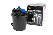 CNZ CPF-2500 Bio Pressure Pond Filter with 13w Clarifier, Up to 1600 gallons