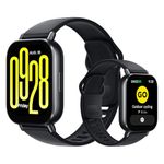 Redmi Watch 5 Active Smartwatch, 2.0 Inch LCD Display, 18 Day Battery, 140+ Sports Modes, Heart Rate and SPO₂ Tracking, 5ATM Waterproof, Bluetooth Calls, Fitness Tracker, Sleep Monitor - Black, black