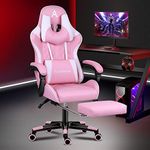 ALFORDSON Pink Gaming Chair Racing 