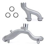 MITZONE Upgraded Coolant Pipe Water Outlet compatible with 2010-2020 Land Rover Range Rover （Sport） LR4 Discovery Range Rover Velar Jaguar XJ XF XE F-Type F-Pace 3.0L 5.0L Supercharged