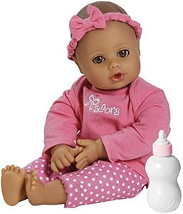Adora Play Time Babies Collection, 13" Baby Doll with Doll Clothes and Accesories, Made with Sweet Baby Powder Scent, and GentleTouch Vinyl Body, Birthday Ages 1+ - Baby Pink