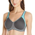 Freya Women's Sonic Underwire Sports Bra, Carbon, 30 F UK