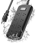 Outdoor Power Strip 8 Outlets, Weat