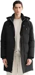 Orolay Men's Thickened Down Jacket Winter Warm Down Coat Black L