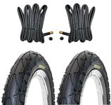 2 x Kenda tyres, bicycle tyres, 18 inches, 47-355, 18 x 1.75 including 2 x inner tubes with Schrader valve.