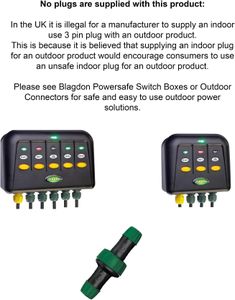 Blagdon Inpond 5-in-1 Pond Pump & Filter with UV, LED, 3 Fountain Heads – 3000L