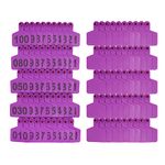 Clearance 200pcs Cattle Ear Tags Numbered Livestock Ear Tags Cow Tags and Blank for Goat Pig Cattle and Sheep Ear Tag Personalized for Farm Cow Animal