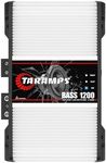 Taramps Bass 1200 2 Ohms Monoblock Amplifier 1200 Watts Rms 1 Channel 14.4VDC Output Power, Full Range RCA/High Level Input, Car Audio Sub/Bass System - Monitor Level Remote Included