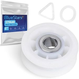 BlueStars 279640 Dryer Idler Pulley Replacement Part - Compatible with Whirlpool & Kenmore Dryers - Replaces 3388672 697692 AP3094197 W10468057