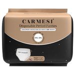 Carmesi Disposable Period Panties for Women - Pack of 10 (XXL-3XL) | 360° Protection for Super Heavy Flow | Leak Proof & No Rashes | Maternity Panties | All Night Protection | Ultra Absorbent Core