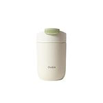 OutIn Travel Coffee Mug Tumbler, Outdoor Insulated Coffee Cup with Leak-Proof Flip Lid & Double Wall, 12 oz Stainless Steel Mug for Hot & Cold Drinks