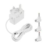 Tonton 6V Power Supply Adapter, AC to DC 2A 1A Power Cord with Plug 5.5x2.5mm (5.5x2.1mm), 3.5x1.35mm, 4.0x1.7mm, 2.5x0.7mm, Charger for Motorola Baby Monitor, Philips Avent Baby Monitor, 2M(6.6FT)