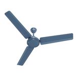 Polycab Nippy 1200mm Star Rated, High Speed & High Air Delivery Ceiling Fan For Home | 100% Copper | Rust-Proof Blades, 52 Watt | 2 years warranty【Classic Blue】