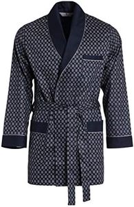 Elegante vestaglia per gli uomini Revise "RE-509" – Blu scuro – 3XL