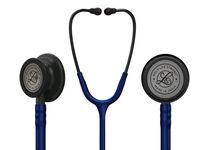 MDLS Life Strong Classico III Zed_Black Light Wait Chest Pies Stethoscope, Stainless Steel Dual-head stethoscope For Nurses/Students/Doctors Acoustic Stethoscope (Navy Blue)