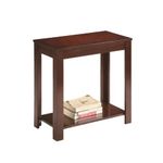 ORE International 7710 Traditional Side/End Table, 24-Inch, Dark Cherry