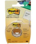 Post-it Labeling & Cover-Up Tape, 1" Wide, Covers 6 Lines, White, 58ft