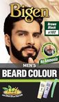 Bigen Men's Beard Color, 40g - Brownish Black B102 (Pack of 1)