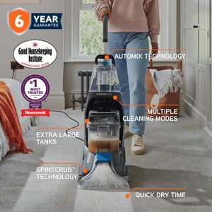 Vax SpinScrub Carpet Cleaner – Deep Cleaning Upright Machine