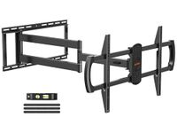 ELIVED Long Arm TV Wall Mount for Most 42-90 Inch TV, Full Motion Wall Bracket with 40.4 inch Long Arm Articulating TV Mount Swivel Tilt, Max VESA 800x400mm, Hold up to 150lbs, fit Wood Studs 12"-24"