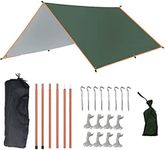 Teenza 3m x 4m Camping Tarp,210D Ox