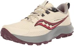 Saucony Women's Peregrine 13 Trail Running Shoe, Glow/Sundown, US 8