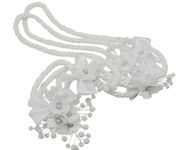 Lassos Boutique Ivory White Wedding Lasso Rope Traditional Lazo Cord (White)