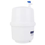 Pressurized Water Storage Tank, 3.2 Gallon Osmosis Water Storage Pressure Tank with Ball Valve for Reverse Osmosis RO Systems