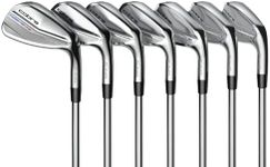 Cobra Golf 2022 King Forged Tec One Length Iron Set (Men's, Right Hand, KBS $ Taper Lite 105-120, Stiff Flex, 5-GW)