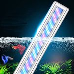 VAYINATO® RGBW 4 Colour Changing LED Aquarium Light | Water Plants Growth Fish Tank Top Light (RSL-100W | Power : 30W | Suitable for 100-110CM Tank) by Petzlifeworld