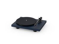 Pro-Ject Debut Carbon EVO, Audiophile turntable with Carbon Fiber tonearm, Electronic Speed Selection and pre-mounted Ortofon 2M Red phono cartridge (Satin Blue)