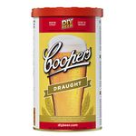 Coopers 876 Draught 5 Gallon Homebrewing Hopped Malt Extract Kit